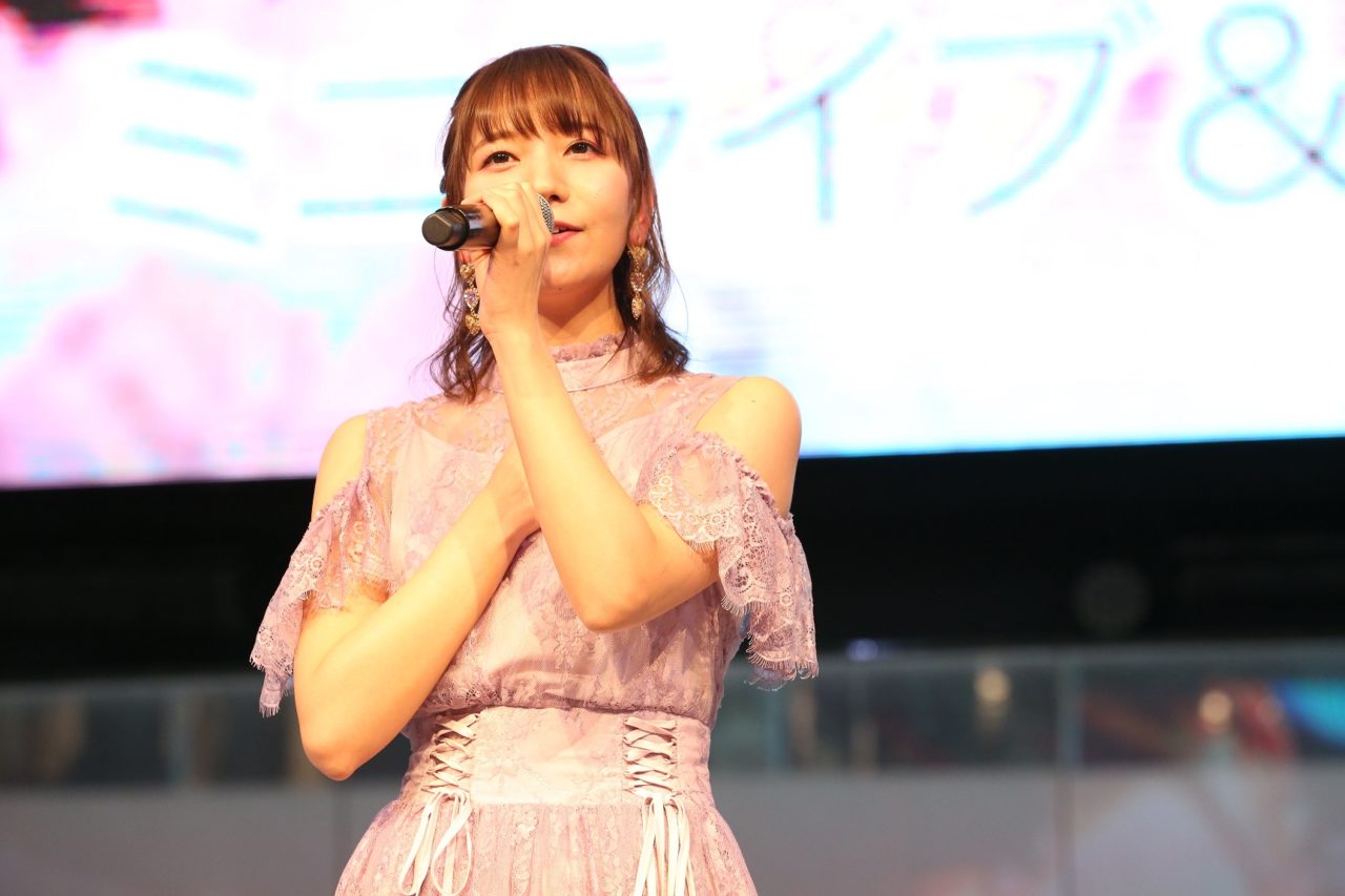 声優 和氣あず未さんがアーティストデビュー当日に池袋サンシャインシティ噴水広場にてイベントを開催 Seigura Com