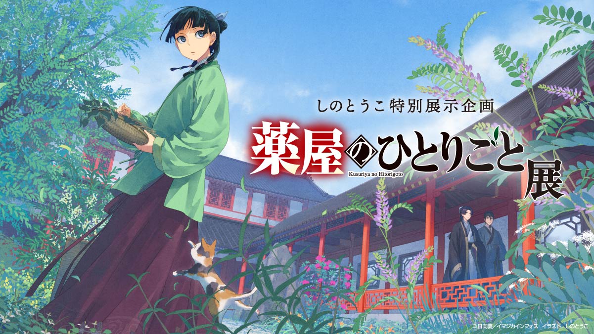 しのとうこ「薬屋のひとりごと展」がGWに奈良・薬師寺にて開催！ 本日20：00より事前予約スタート！ | seigura.com