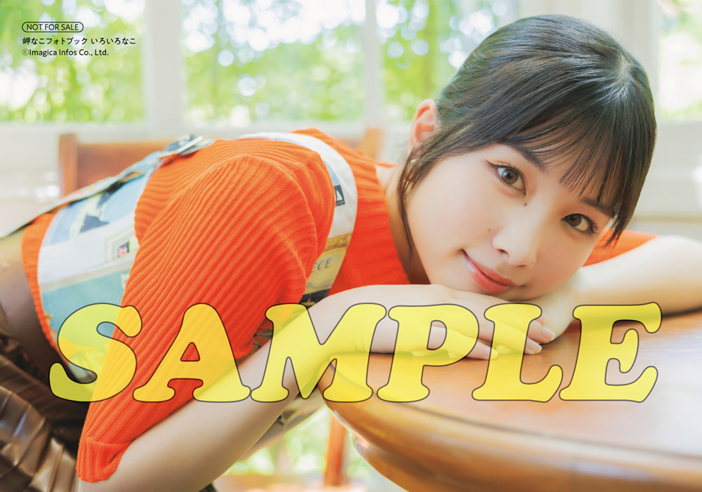 岬なこフォトブック・セブンネット特典ブロマイド